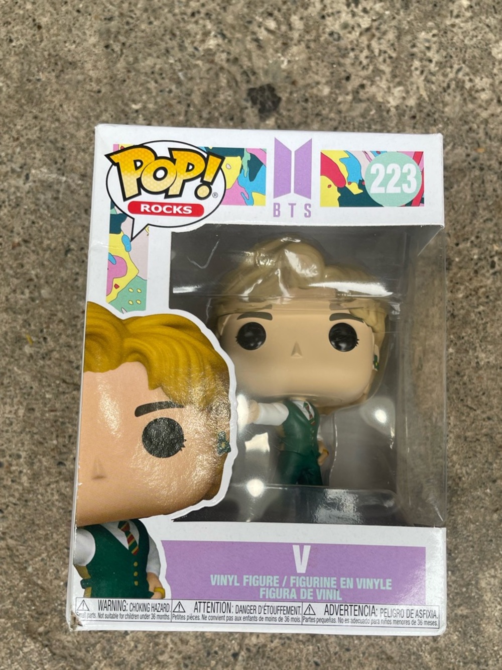 NEW collectible Funko Pop! Rocks: BTS
- Dynamite - V Vinyl Figure #223